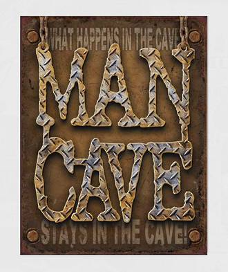 Tin Sign Man Cave